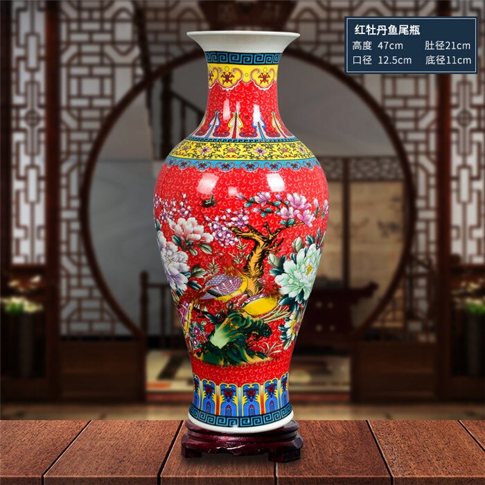 grand vase chinois 