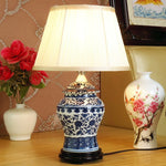 lampe chinoise ceramique