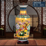 vase chinois avec signature