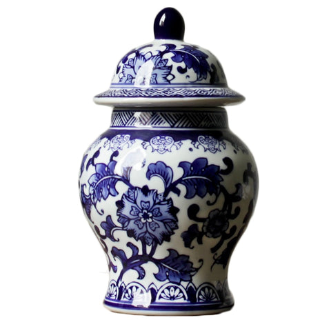 vase avec couvercle chinois
